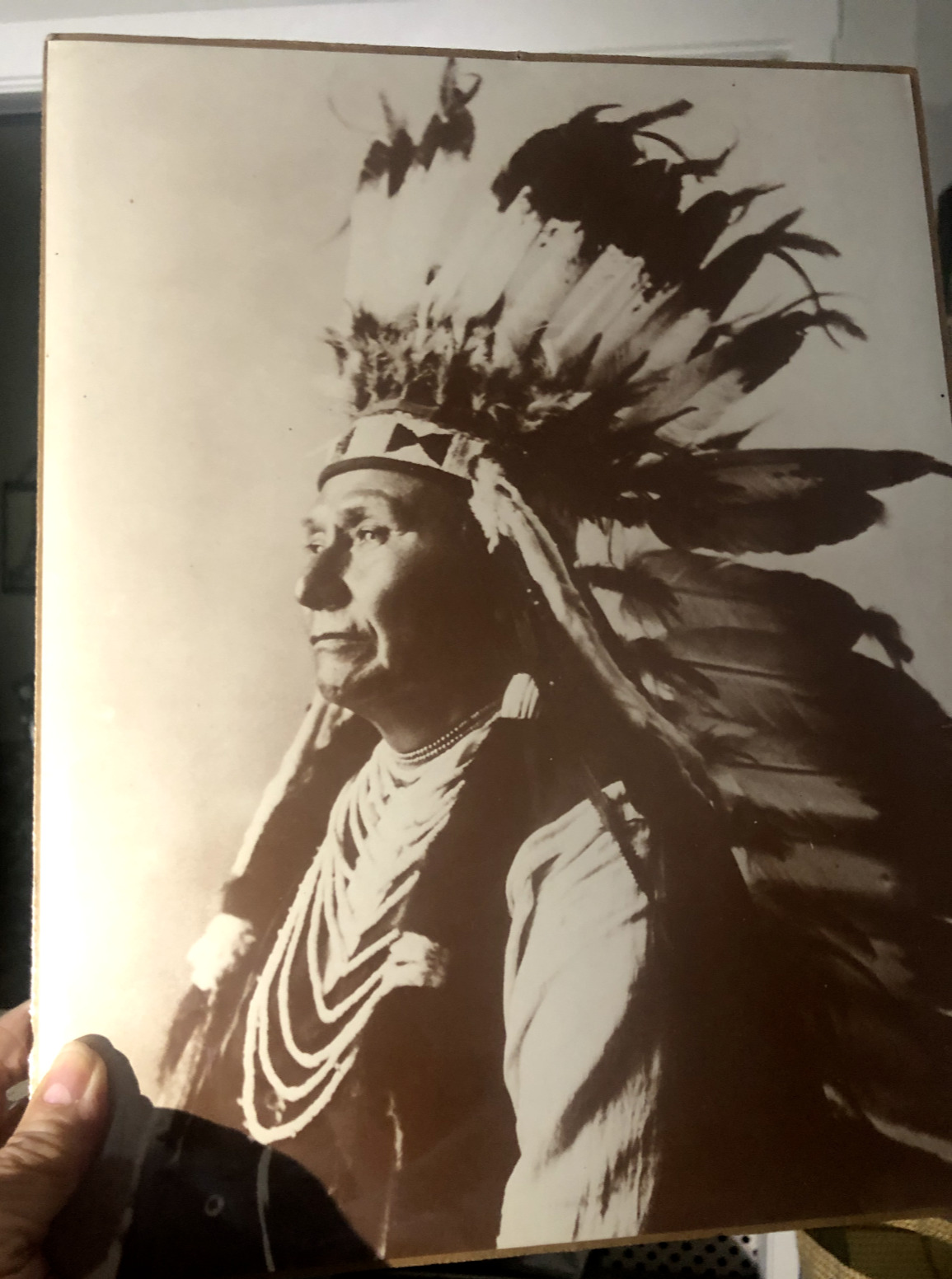 Vtg Sealed Print Poster 11X14 CHIEF JOSEPH Nez Perces OLD WEST COLLECTOR SERIES