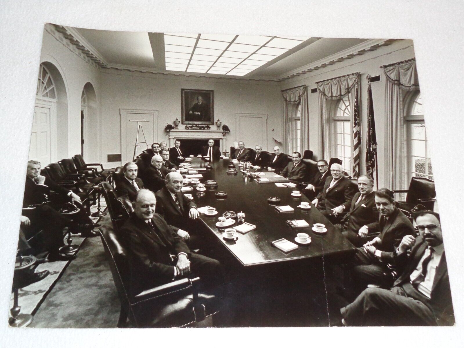 President Richard Nixon 1969 Official White House Photo Sent to William J. Casey