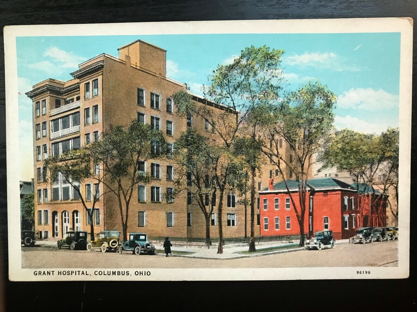 Vintage Postcard 1915-1930 Grant Hospital Columbus Ohio (OH)