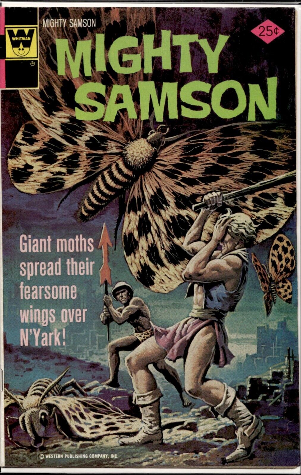 Mighty Samson 31 Gold Key Comics March 1976 Silver Age Giant Moth