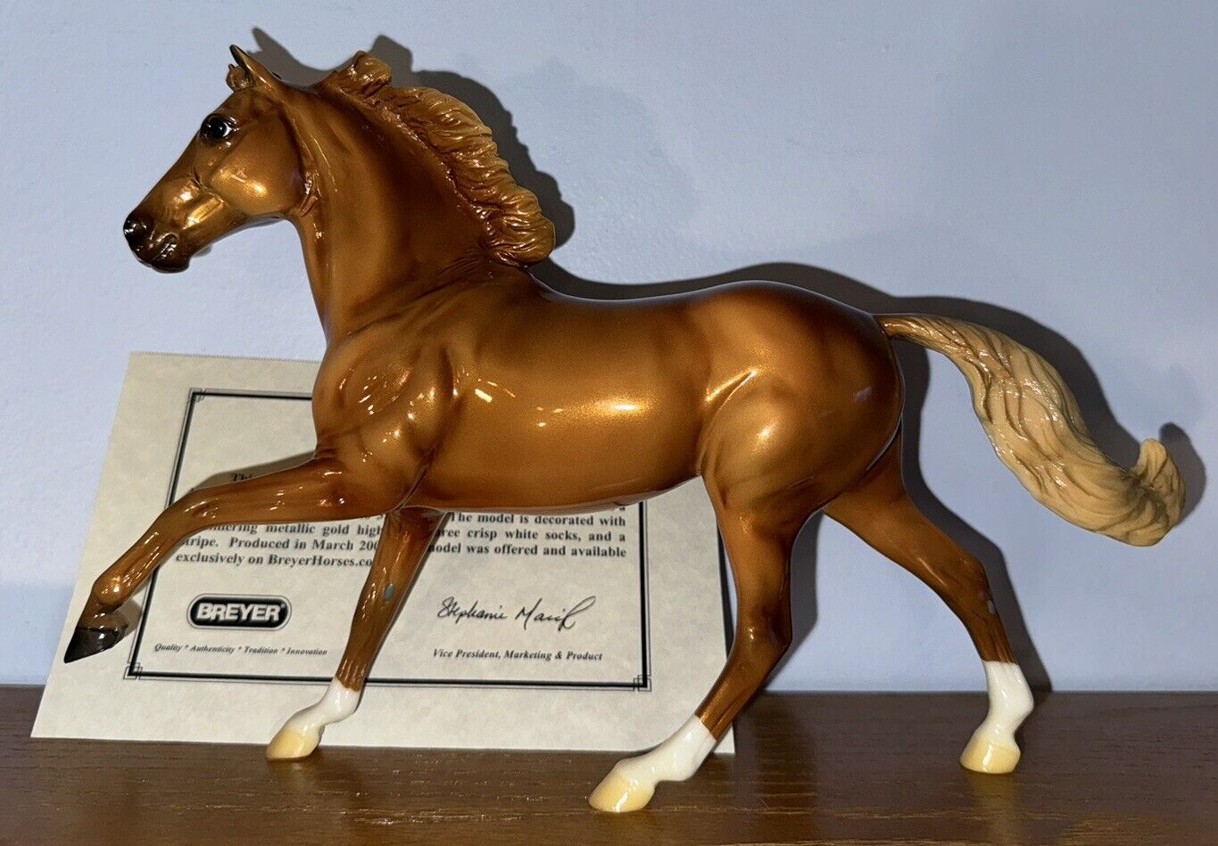 Breyer Ballylee 2009 March Web Special only 350 made with certificate