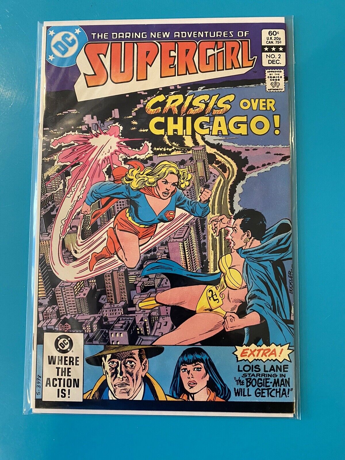 The Daring New Adventures of Supergirl #2 Crisis over Chicago Dec 1982 DC