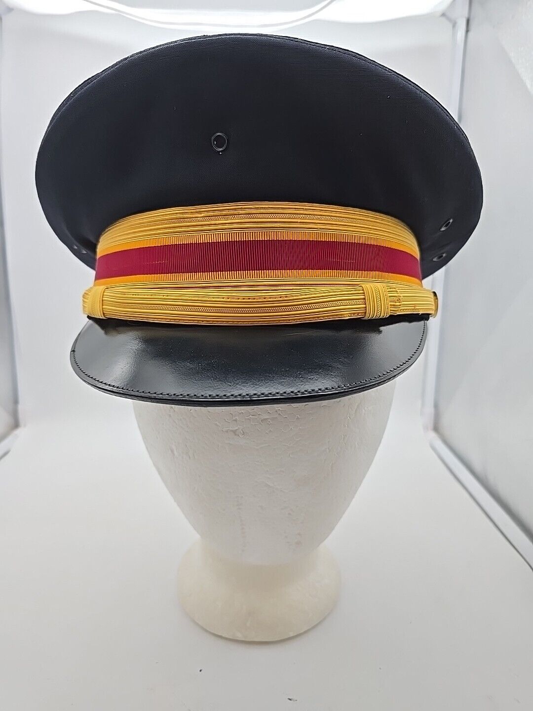 Vintage Berkshire DeLuxe Military Officer Hat - 7