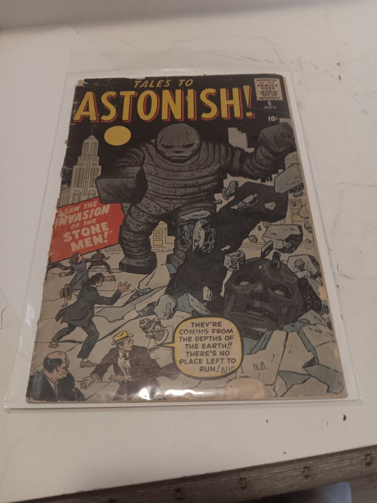 TALES TO ASTONISH #6 - Low-Mid Grade ATLAS 1959 - KIRBY/LEE/DITKO