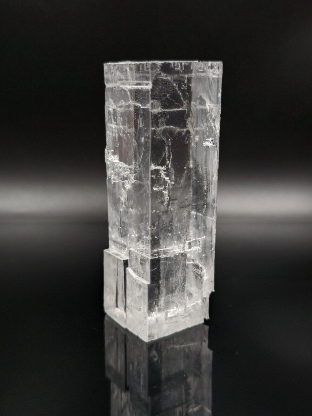 Halite crystal with water inside, enhydro halite 193g. - Bakhmut field, Ukraine