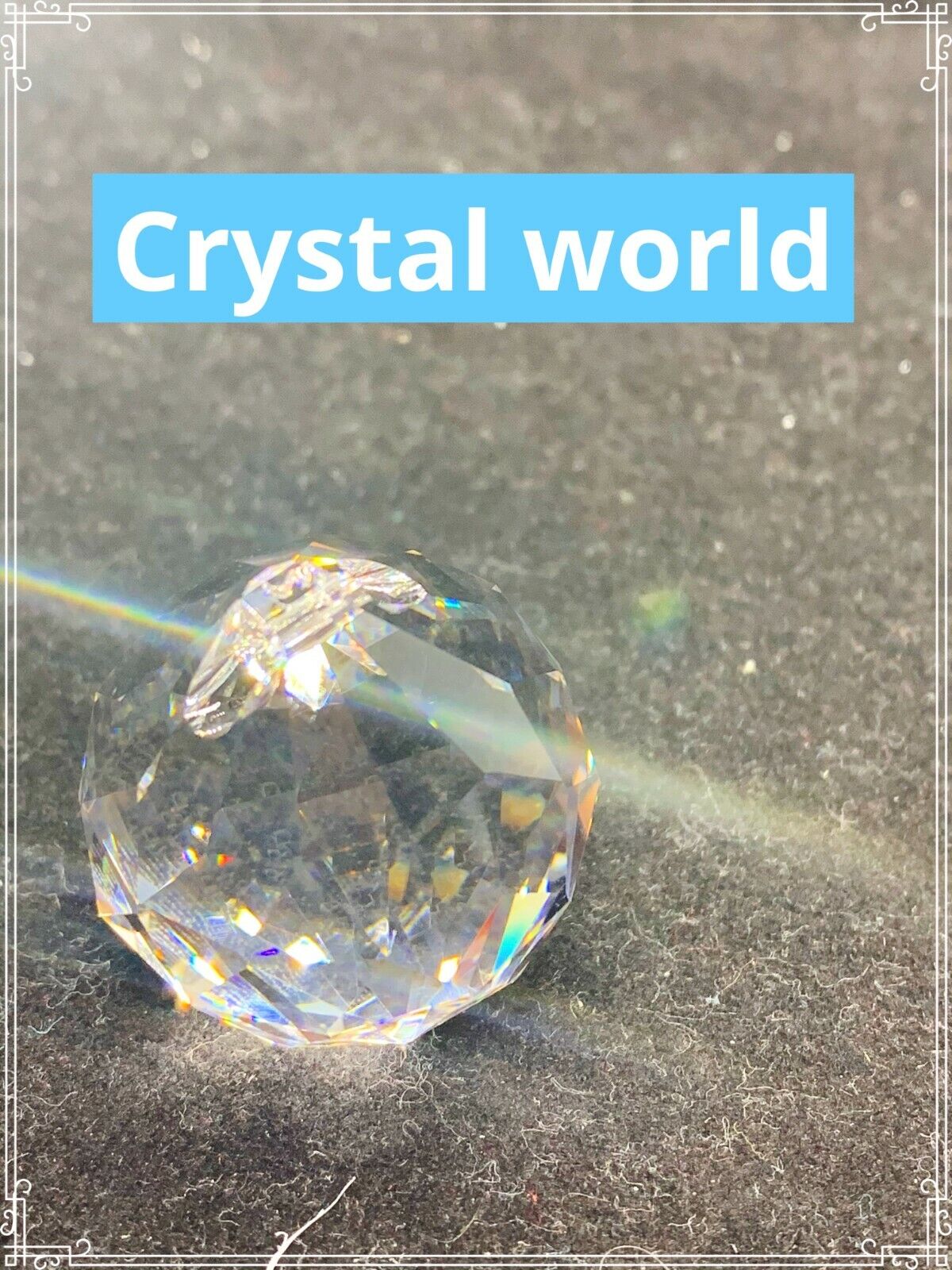 40pcs 40mm Crystal Ball Lighting Prism Pendants Asfour Glass Chandelier Parts 