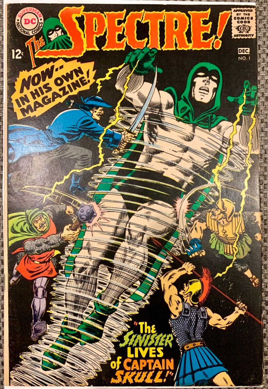 The Spectre #1 First Solo series, Silver Age key