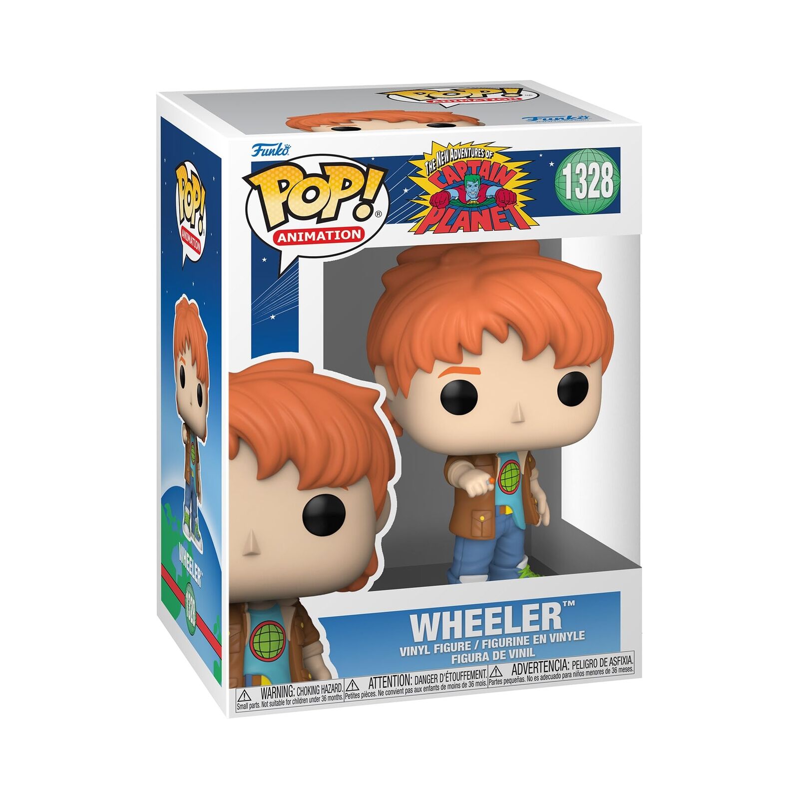 Funko POP Animation: Captain Planet - Wheeler - Captain Planet and the Planetee