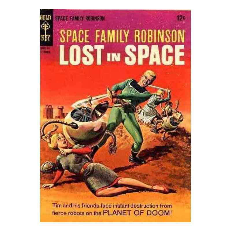 Space Family Robinson #19 Gold Key comics Fine minus Full description below [f@