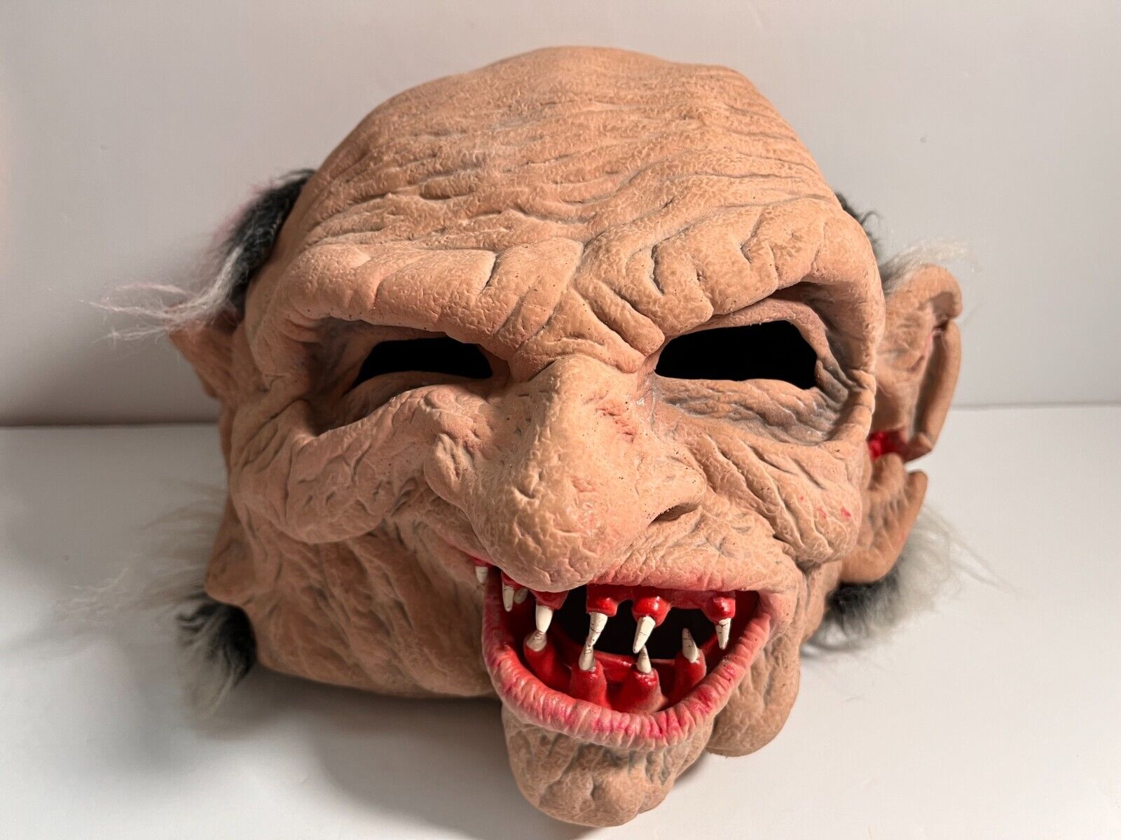VTG Be Something Studio Halloween Mask Scary Costume Monster, 1999 Made in USA