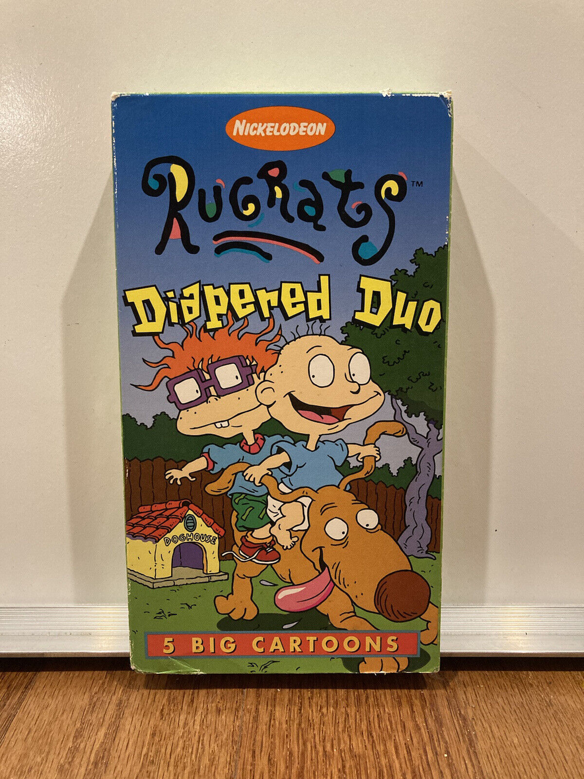 RUGRATS DIAPERED DUO Vhs Video Tape 1998 Animated Nickelodeon Klasky ...