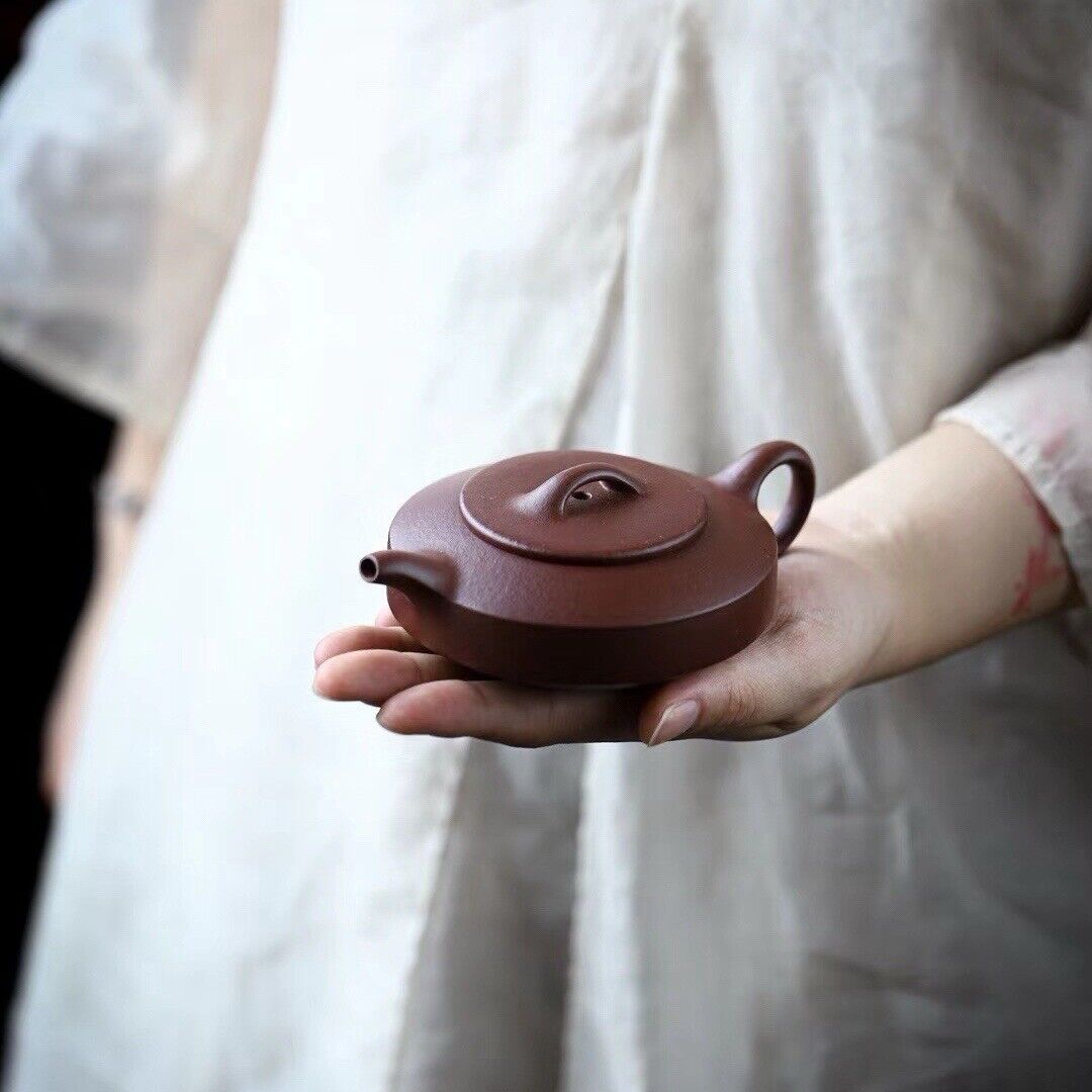 120cc Chinese Yixing Zisha Purple Clay Original DicaoqingNi Handmade Teapot
