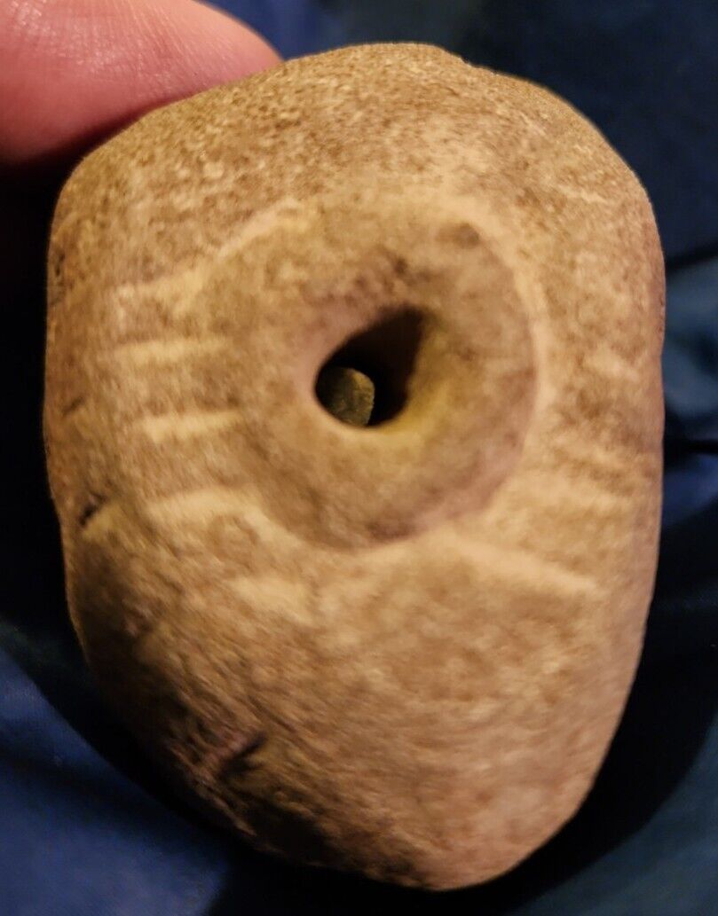  Ancient Native American Effigy Pipe. Pre Contact. Fantastic Tailies 