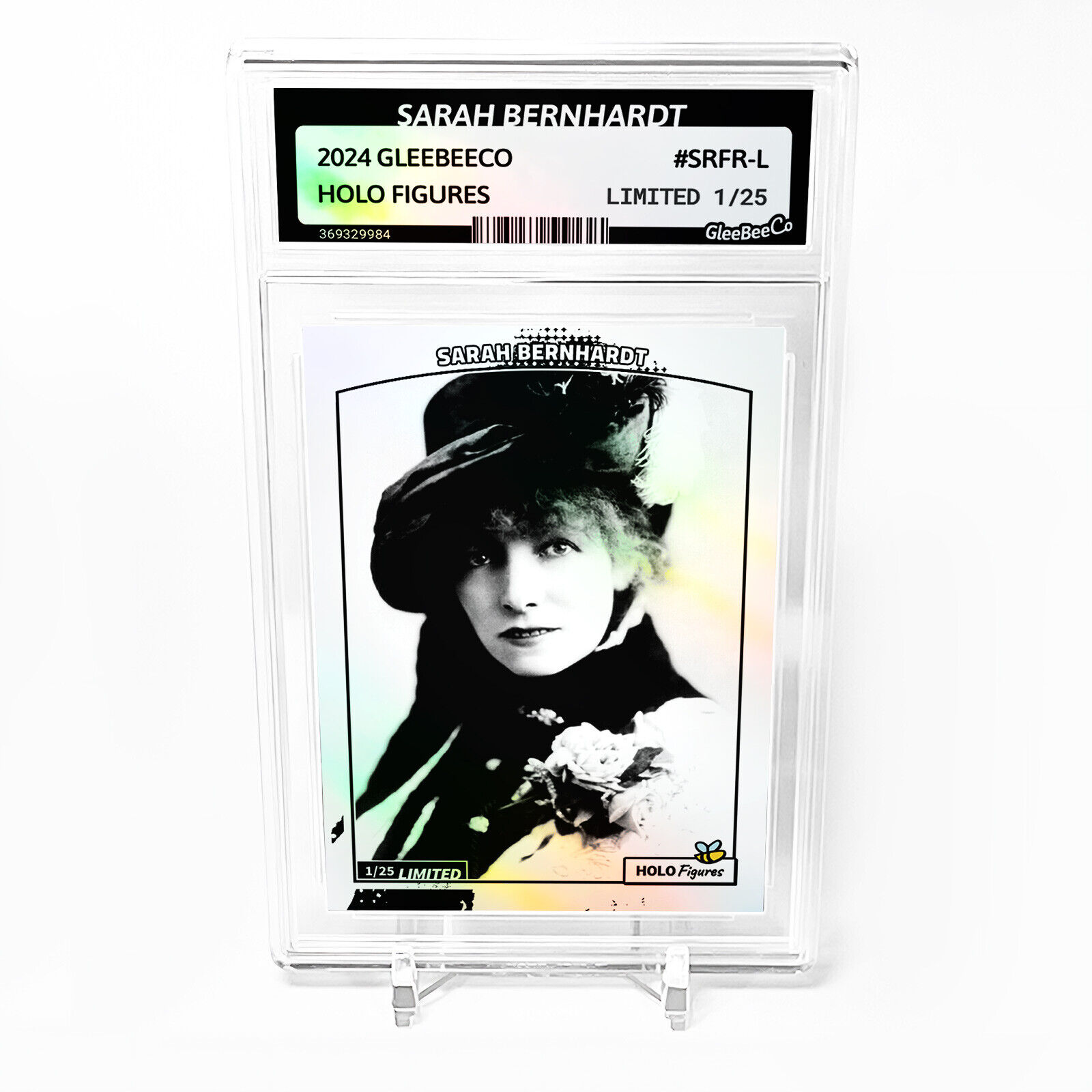 SARAH BERNHARDT French Stage Actress 2024 GleeBeeCo Holo Card #SRFR-L /25