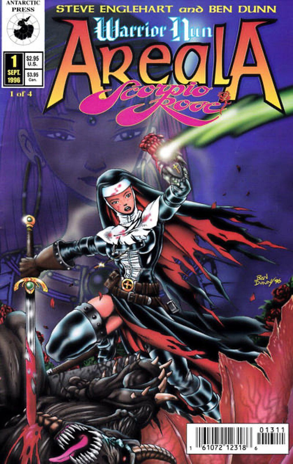 Warrior Nun Areala: Scorpio Rose #1 (1996-1997) Avatar Press Comics