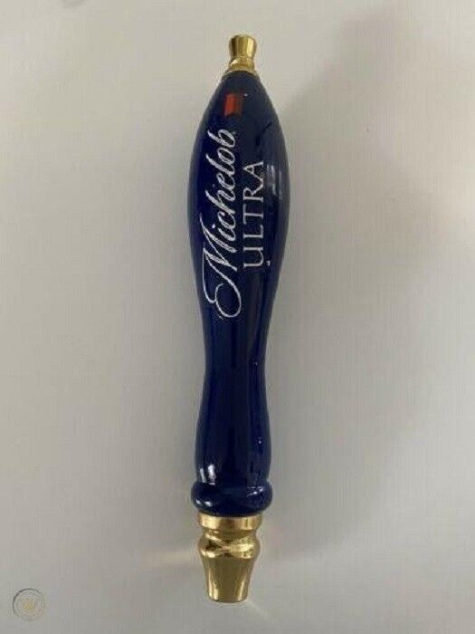 MICHELOB ULTRA CLASSIC STYLE WOODEN BAR TAP HANDLE BEER VINTAGE KEG MARKER EUC