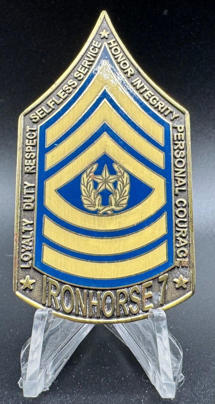 Army 4th Infantry Division CSM OIF 06-08 Iraqi Freedom Military Challenge Coin