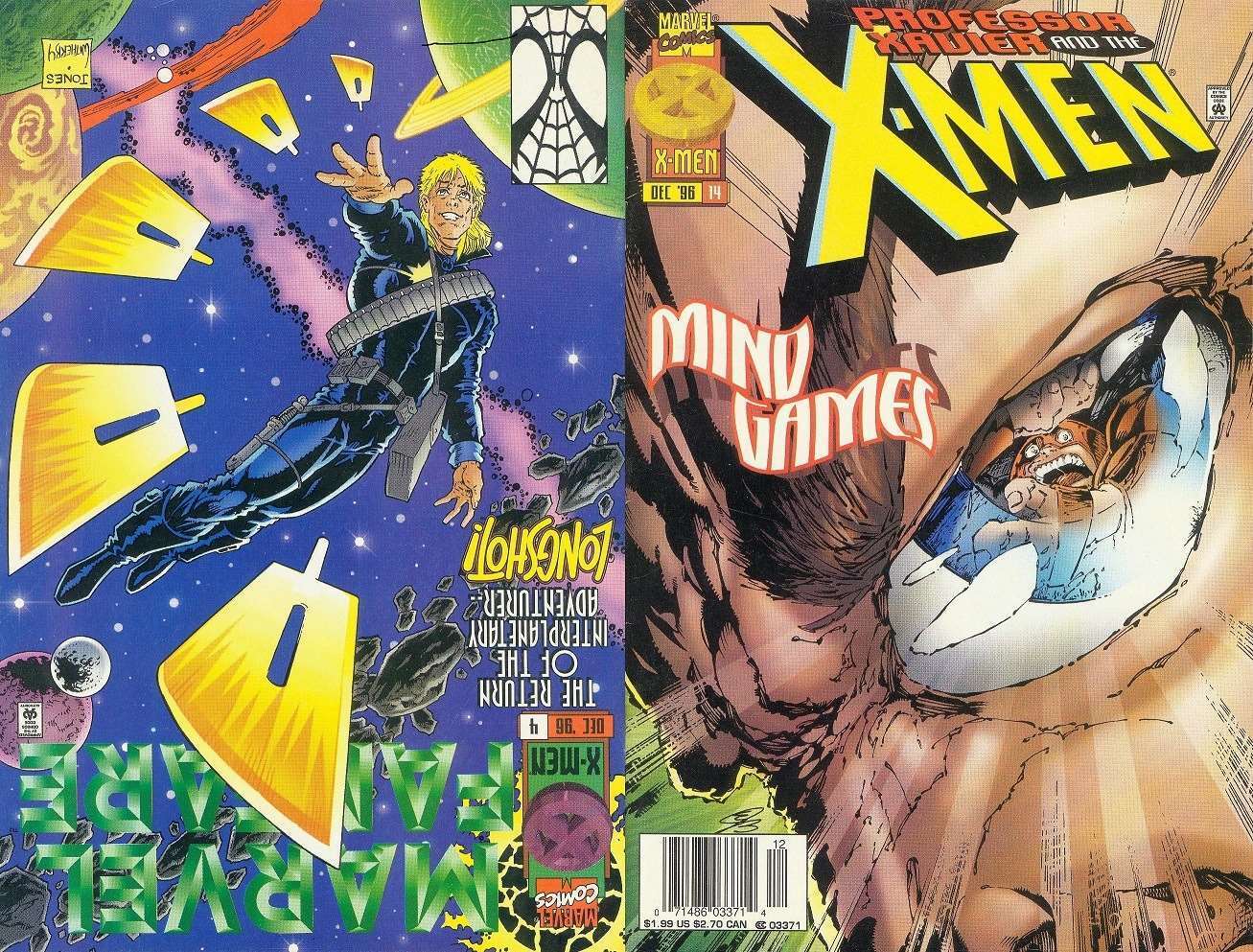 Professor Xavier and the X-Men/Marvel Fanfare #14 VF; Marvel | Flipbook 4 - we c