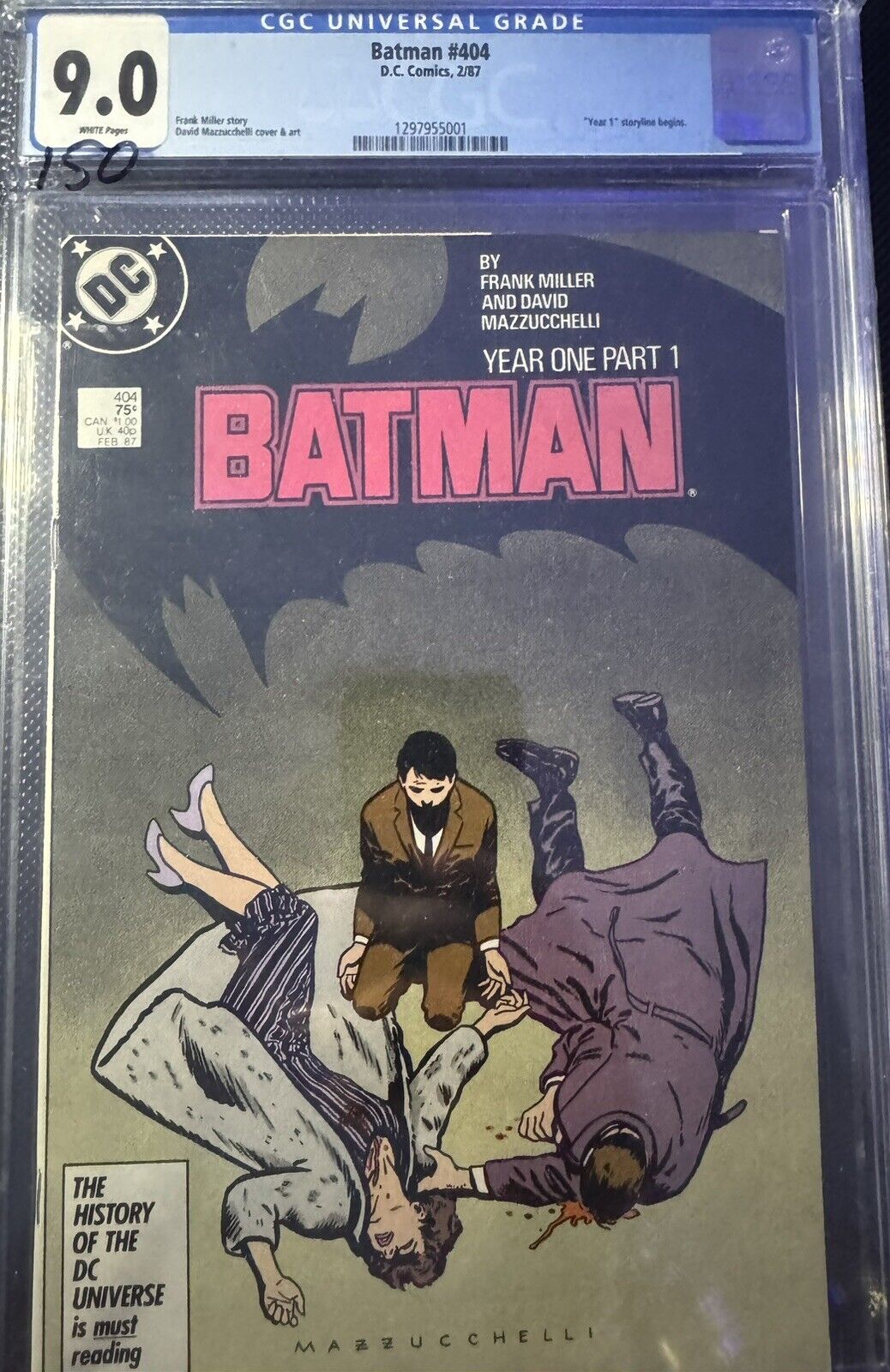 Batman #404 CGC 9.0