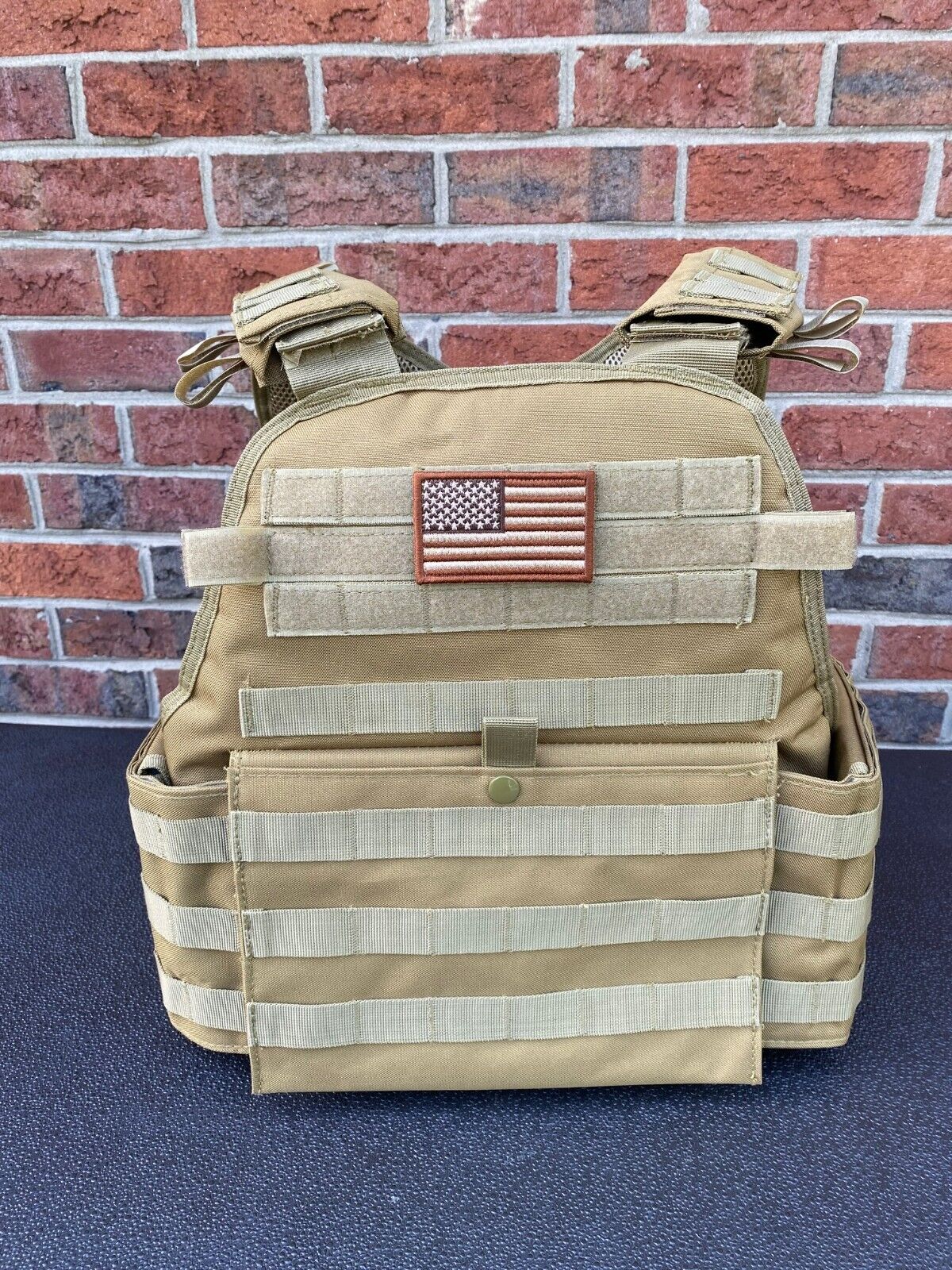 Tactical Vest COYOTE FDE Tan Plate Carrier Military Matches Multicam- Adjustable