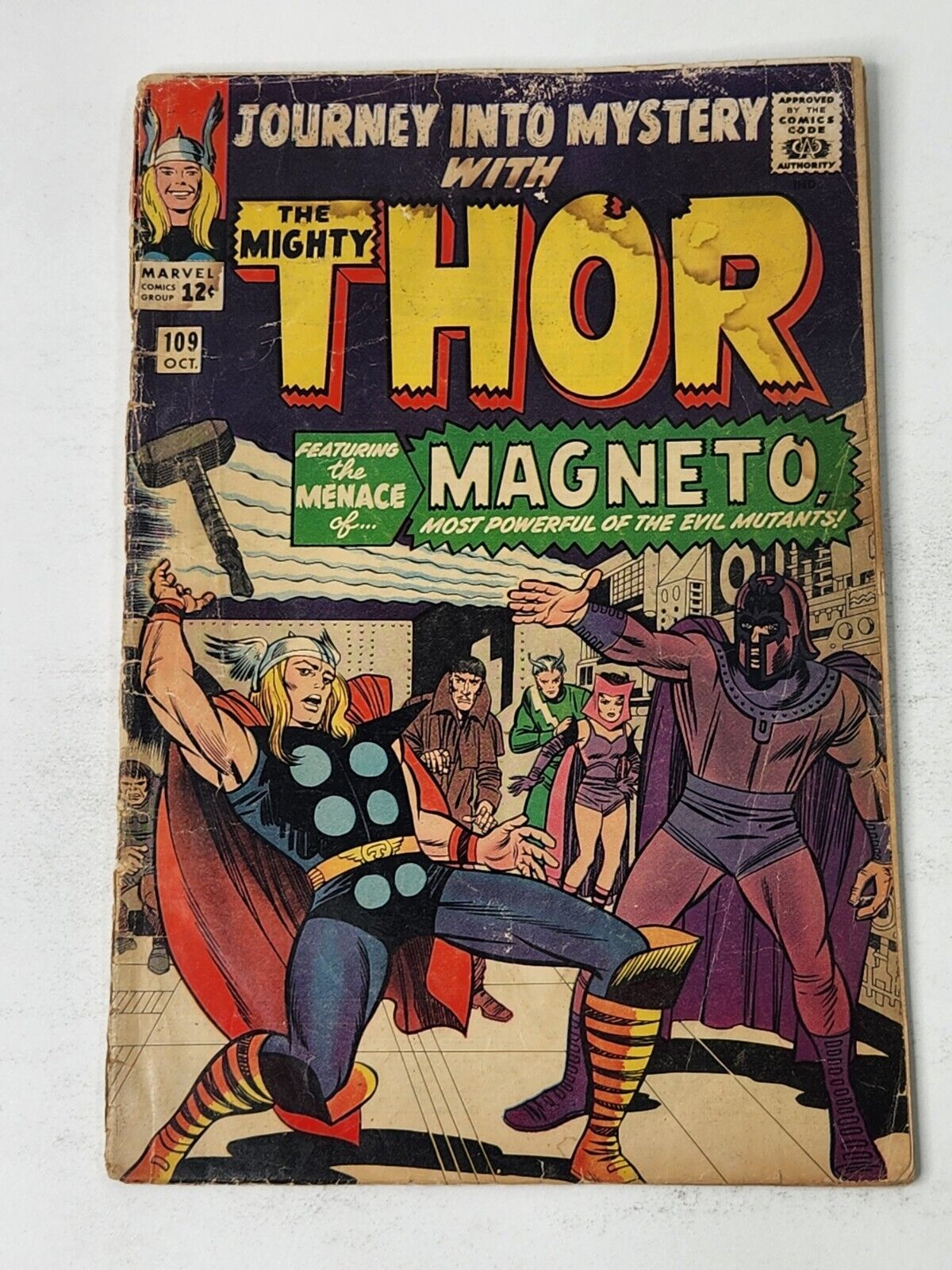 Journey Into Mystery 109 1st App Magneto in non-X-Men Book Silver Age 1964