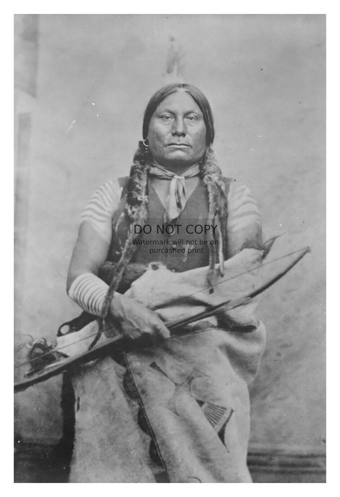 CHIEF GALL NATIVE AMERICAN CHEIF SURVIVOR OF CUSTERS LAST STAND 4X6 PHOTO