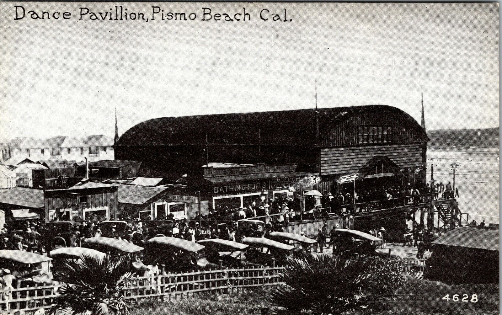 Pismo California Dance Pavillion RPPC Antique Postcard Divided Back c 1907-1915