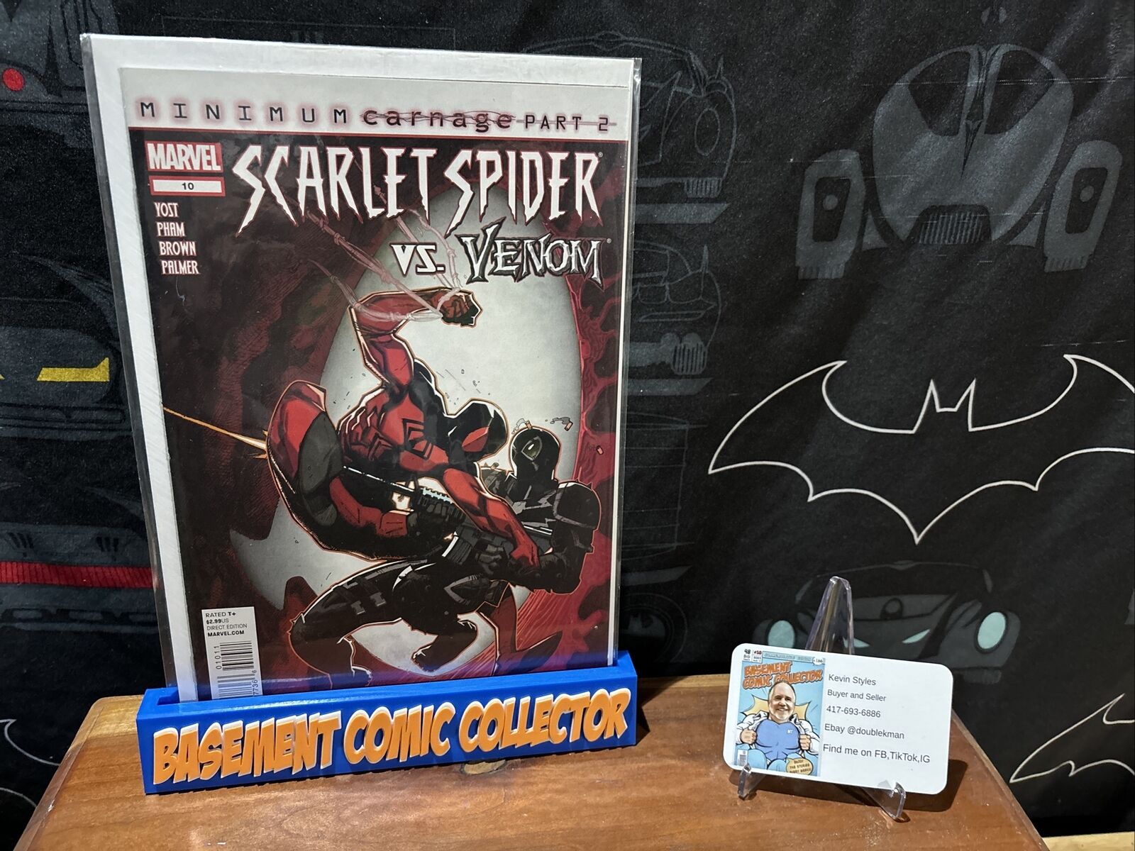 Scarlet Spider #10🔑  Battle Of Scarlet Spider VS Venom, Flash Thompson 2012