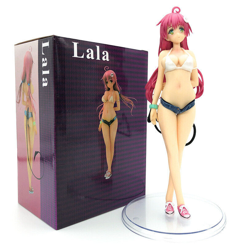 New Box Anime To LOVE Ru Darkness Lala Satalin Deviluke Swimsuit PVC Figure HOT