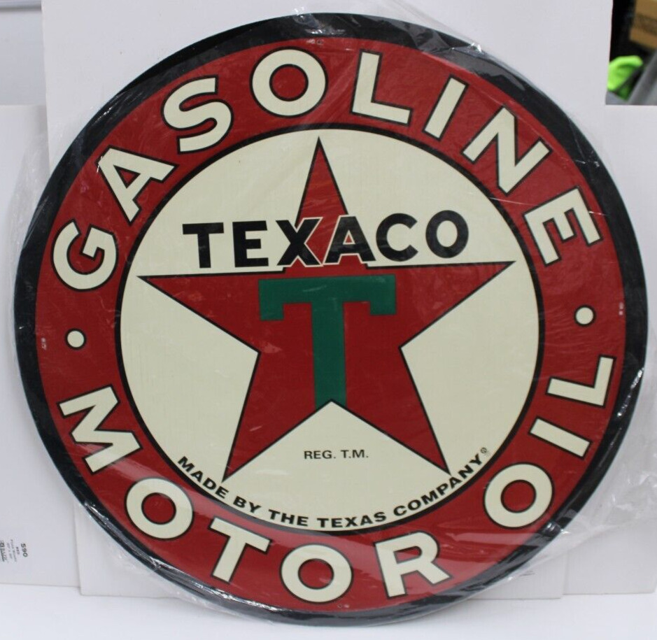 Vintage Texaco Gasoline Motor Oil Rare Advertising 24