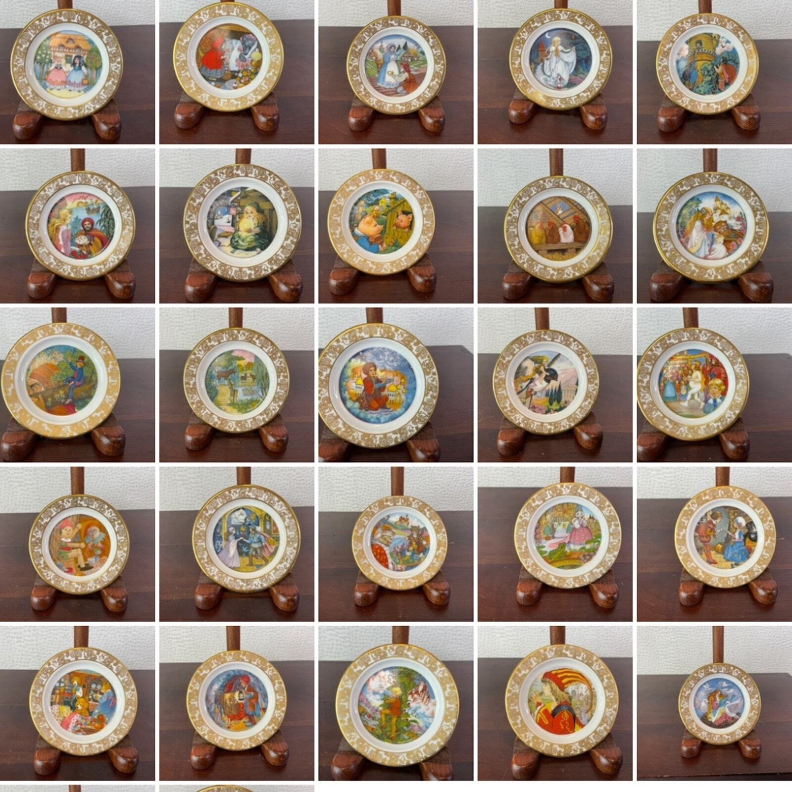  37 Mini  Franklin Porcelain The Best Loved Fairy Tales 3
