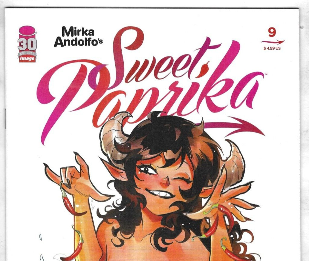 Sweet Paprika Comic 9 First Print Cover E Adult Variant 2022 Mirka Andolfo Image