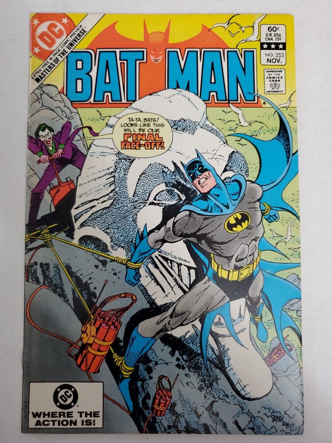 Batman #353 (1982) Bronze Age Joker Cover VFN/NM