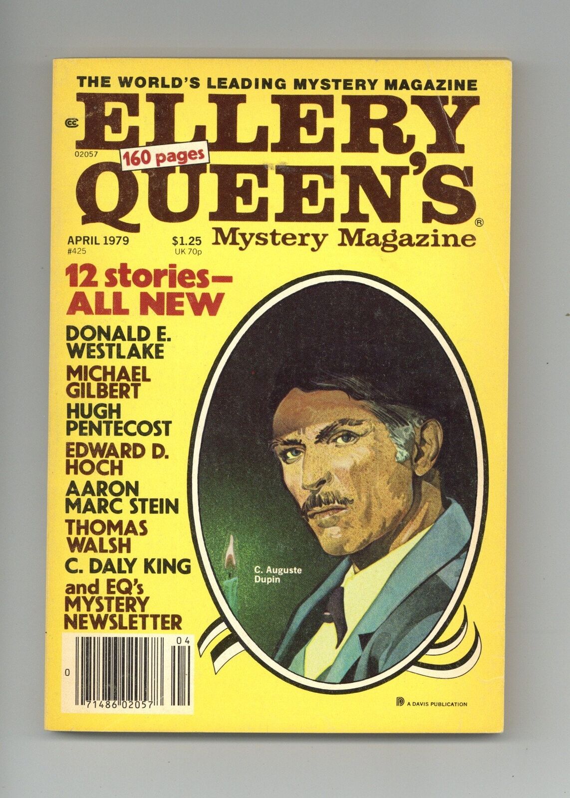 Ellery Queen's Mystery Magazine Vol. 73 #4 FN 1979