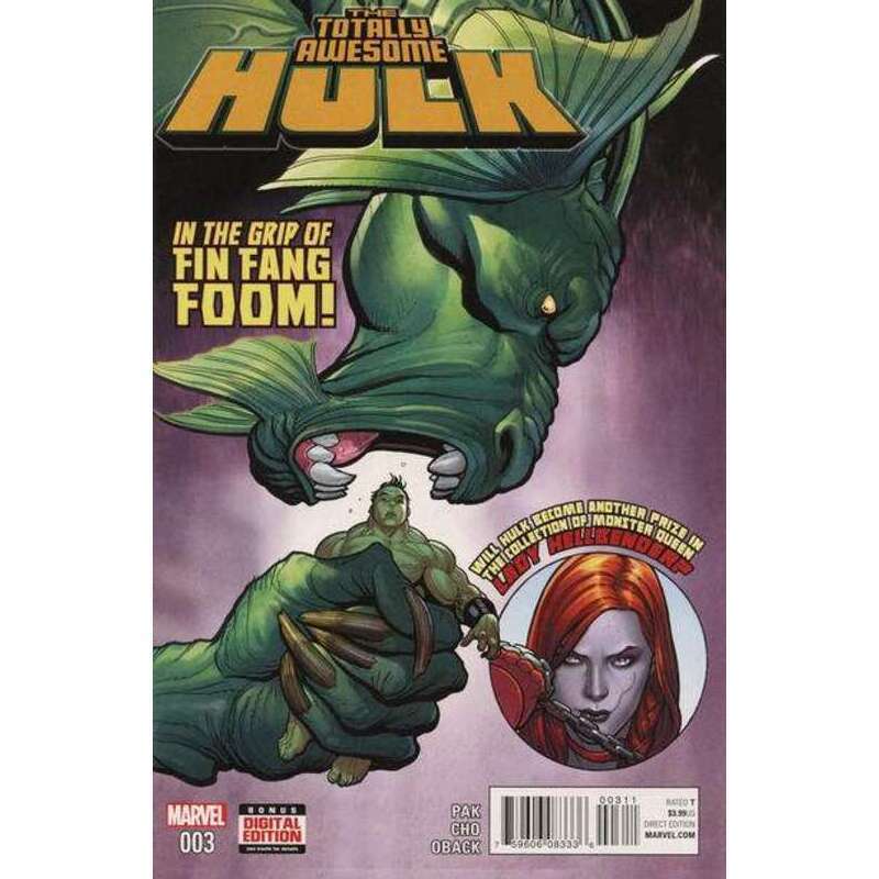 Totally Awesome Hulk #3 Marvel comics NM Full description below [m*