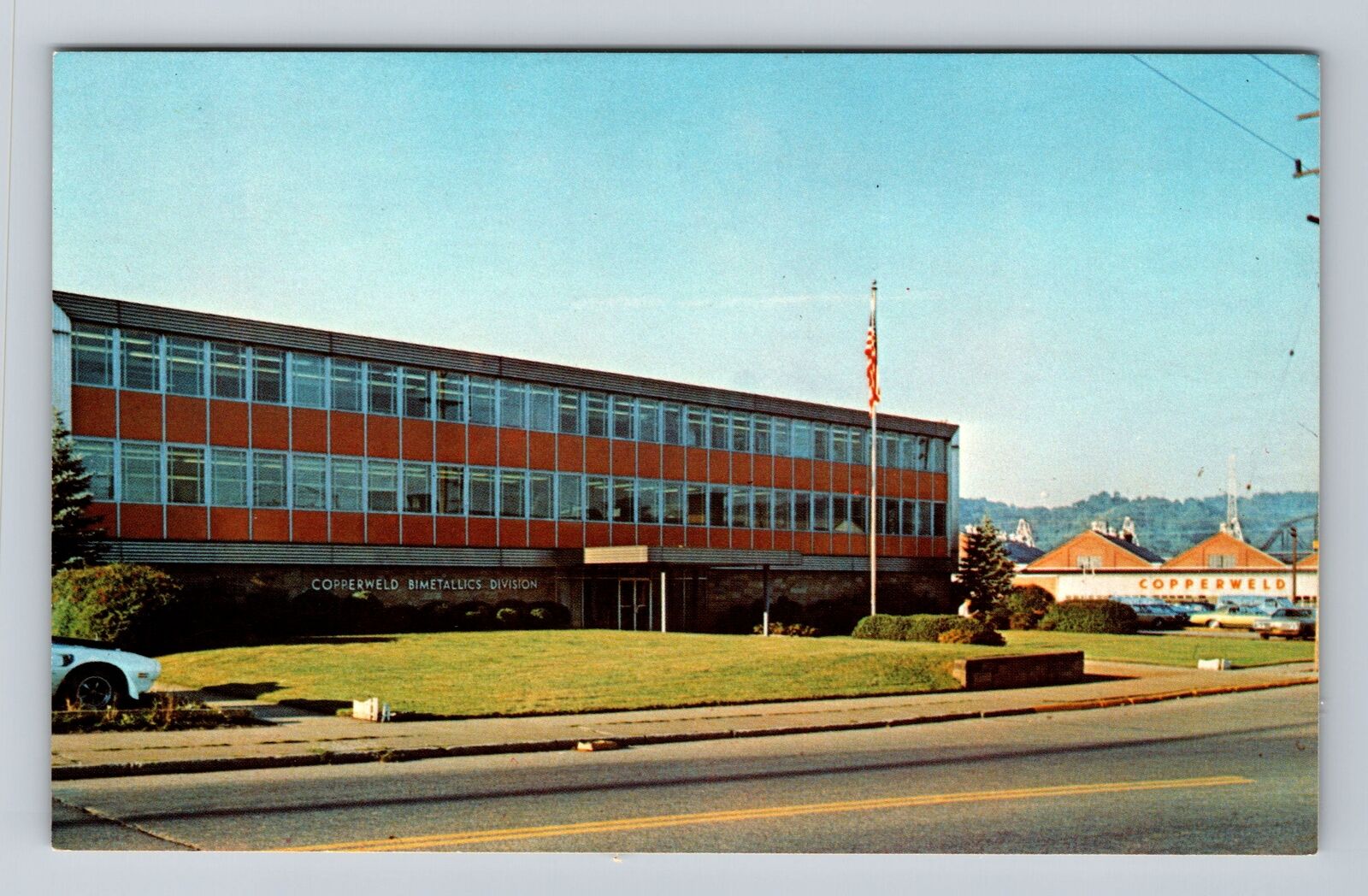 Glassport PA-Pennsylvania, Copperweld Bimetallics Division, Vintage Postcard