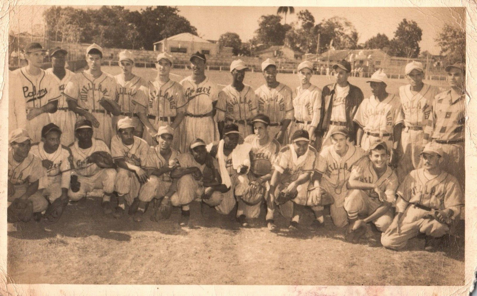 CUBA CUBAN TOURNAMENT OPENNING DAY AMATEUR BASEBALL 1930s PHOTO 200