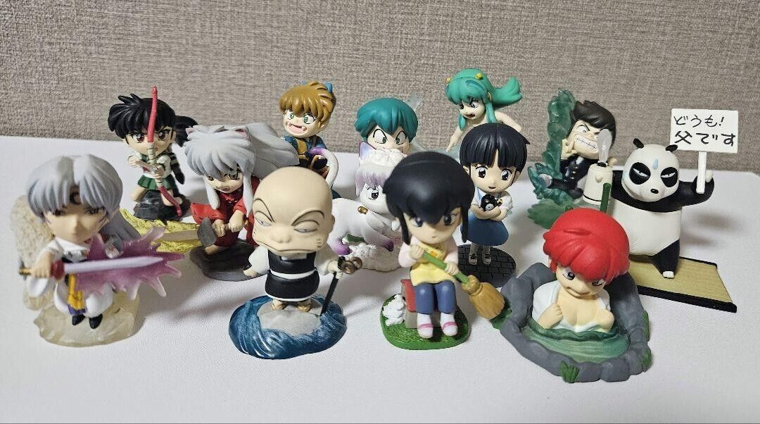 Ranma 1/2 Figure Collection Rumiko Takahashi lot of 13 Limited Vintage Rare