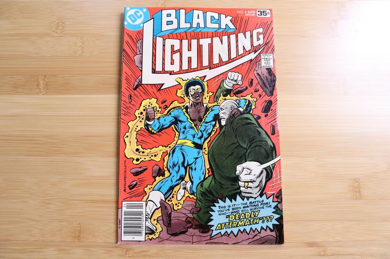 Black Lightning #8 Deadly Aftermath DC Comics VF/NM - 1978
