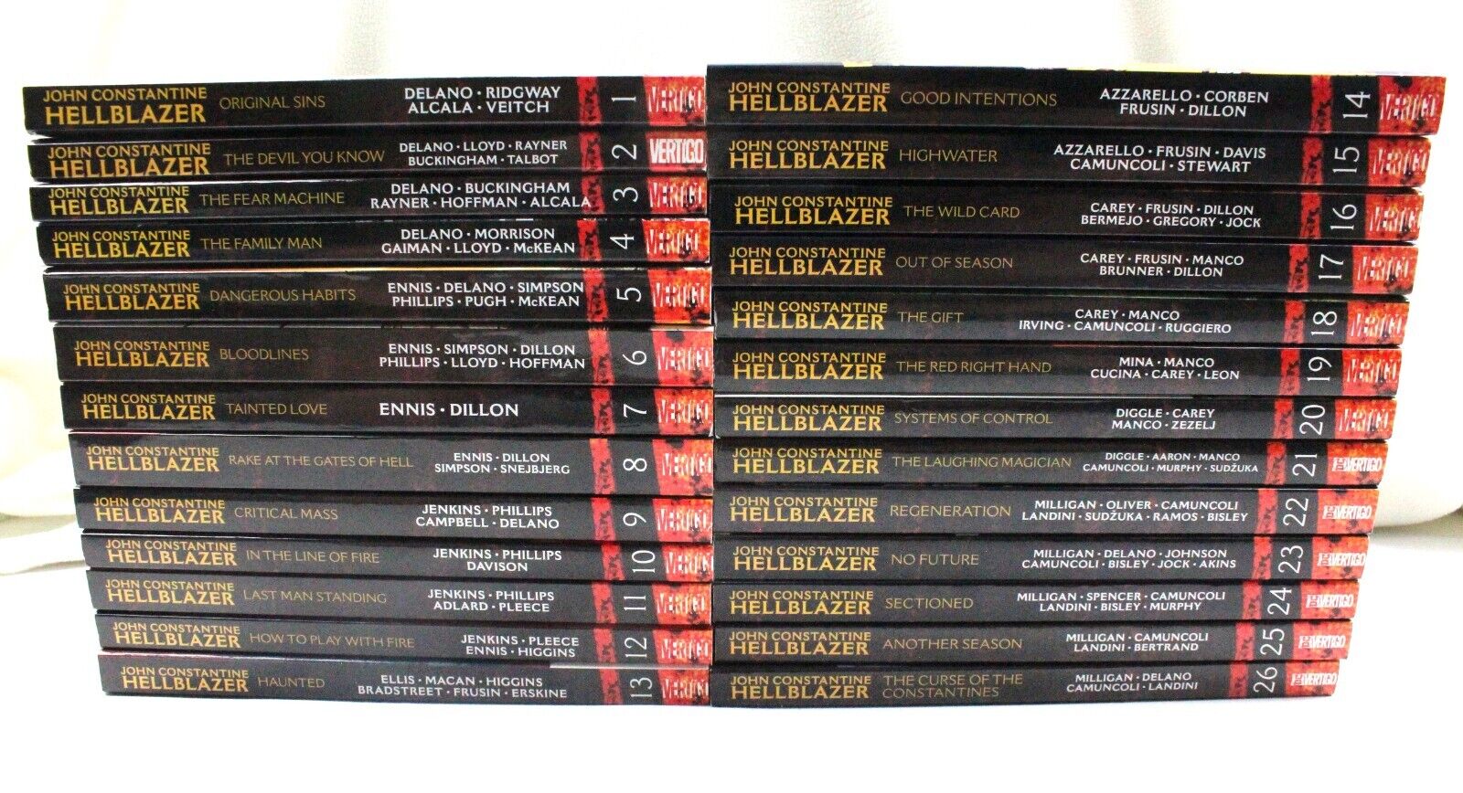 Hellblazer - Vertigo - John Constantine -  Complete Series Volumes 1-26 TPB