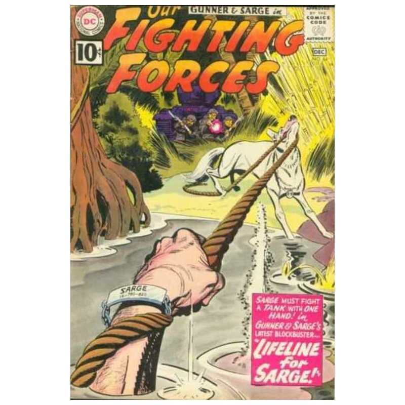Our Fighting Forces #64 in Fine minus condition. DC comics [e}
