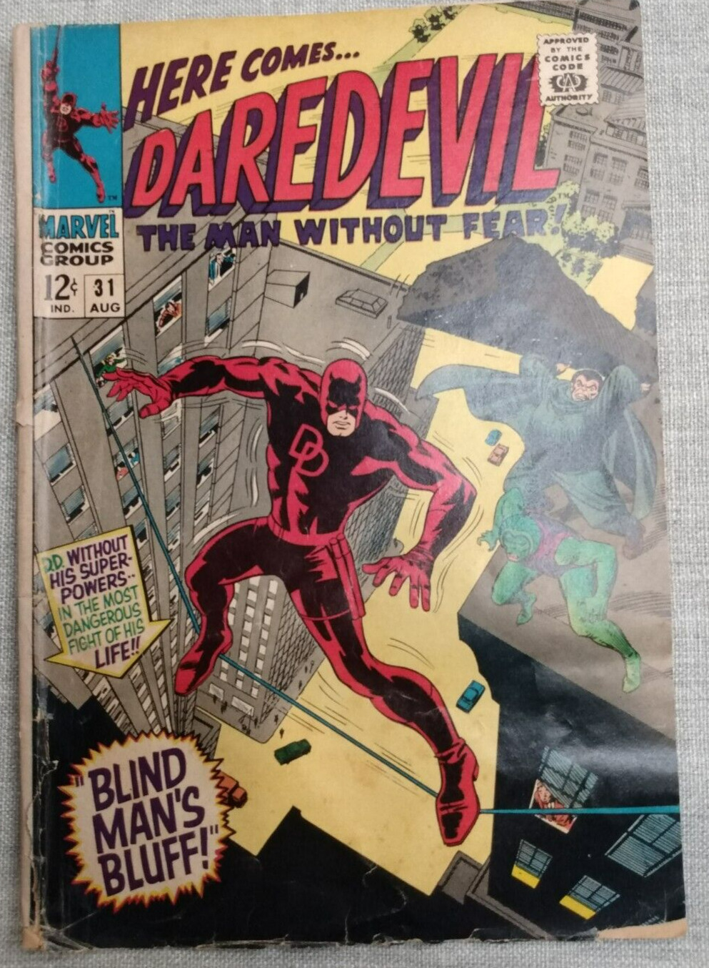 Daredevil #31 Marvel 1967 Comic Book ***Lower Grade***