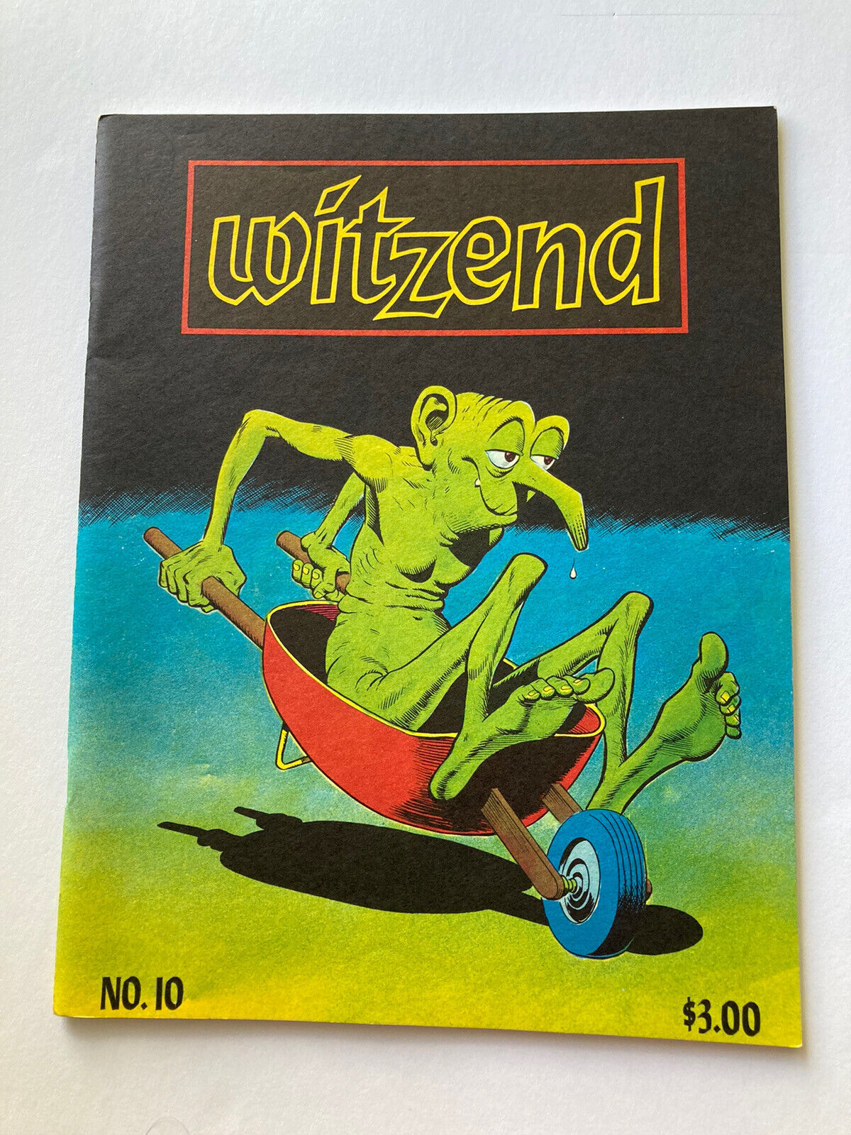 WITZEND #10 1976 Limited Printing Comic Gang Publications