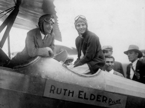 Ruth Elder American Female Aviation Pioneer c1920s 11 Old Photo