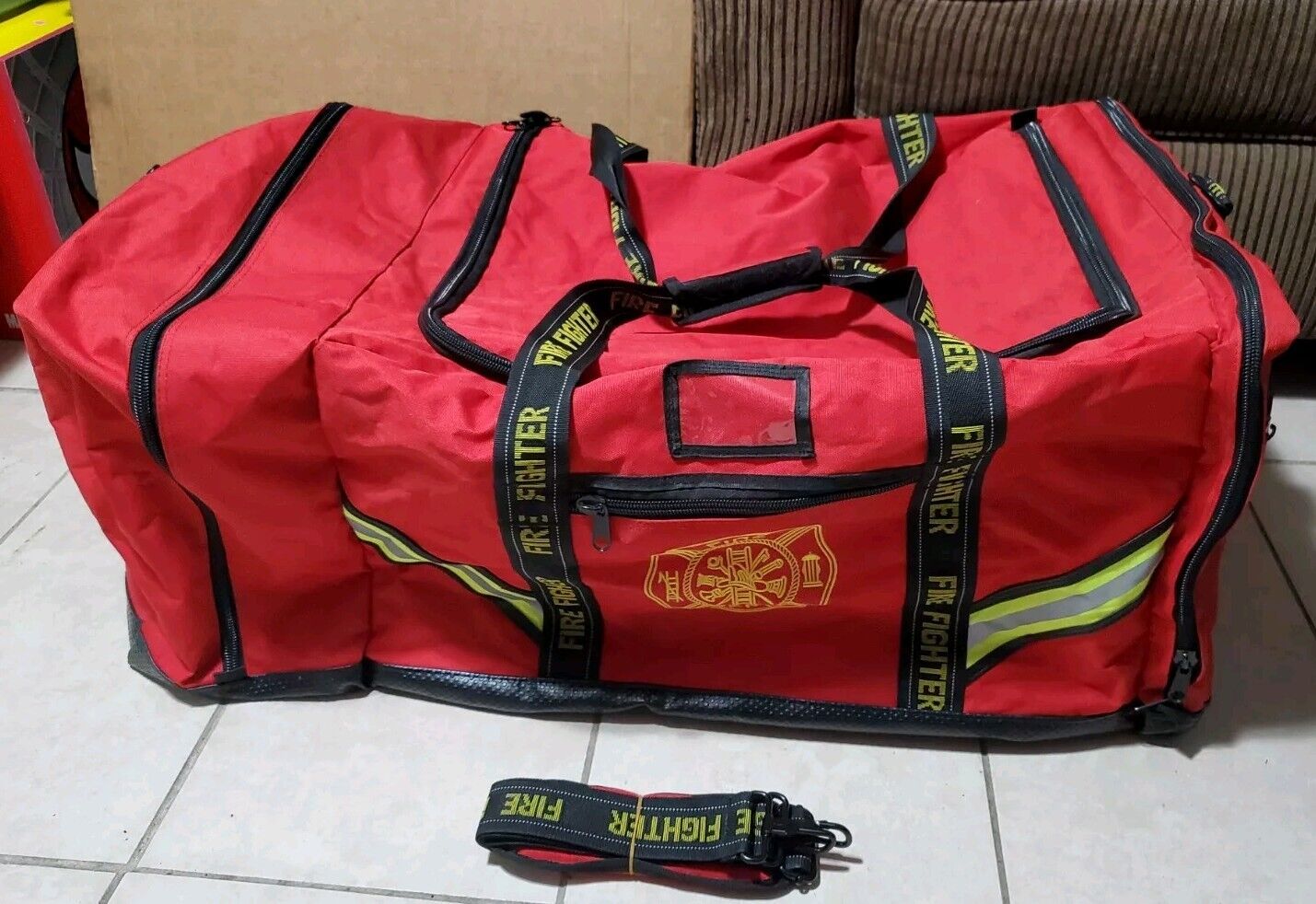 Lightning X Firefighter Turnout Gear Bag, Large Duffel, Rescue