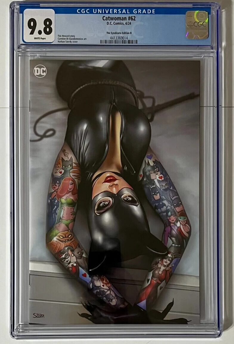 Catwoman #62 Nathan Szerdy The Syndicate Edition CGC 9.8 (2024) CGC 9.8