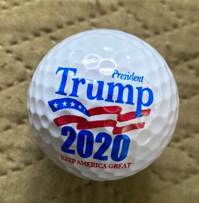 Trump 2020 Taylormade Golf Ball Single Loose.