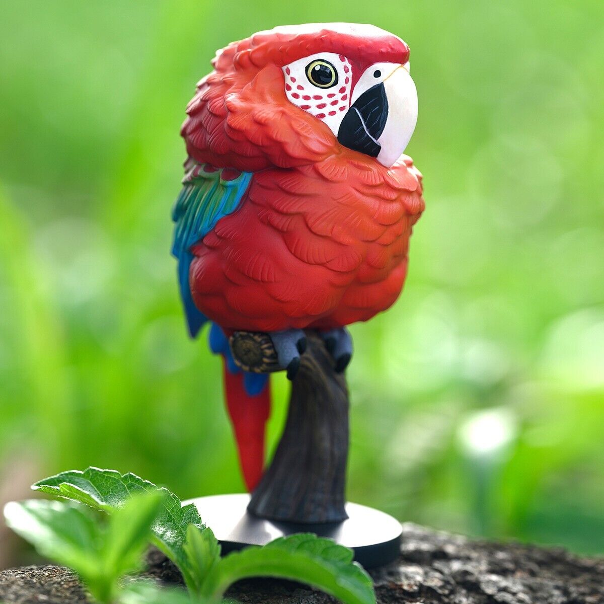 【In-Stock】Animal Heavenly Body Green-winged Macaw Ara chloropterus Parrot Statue