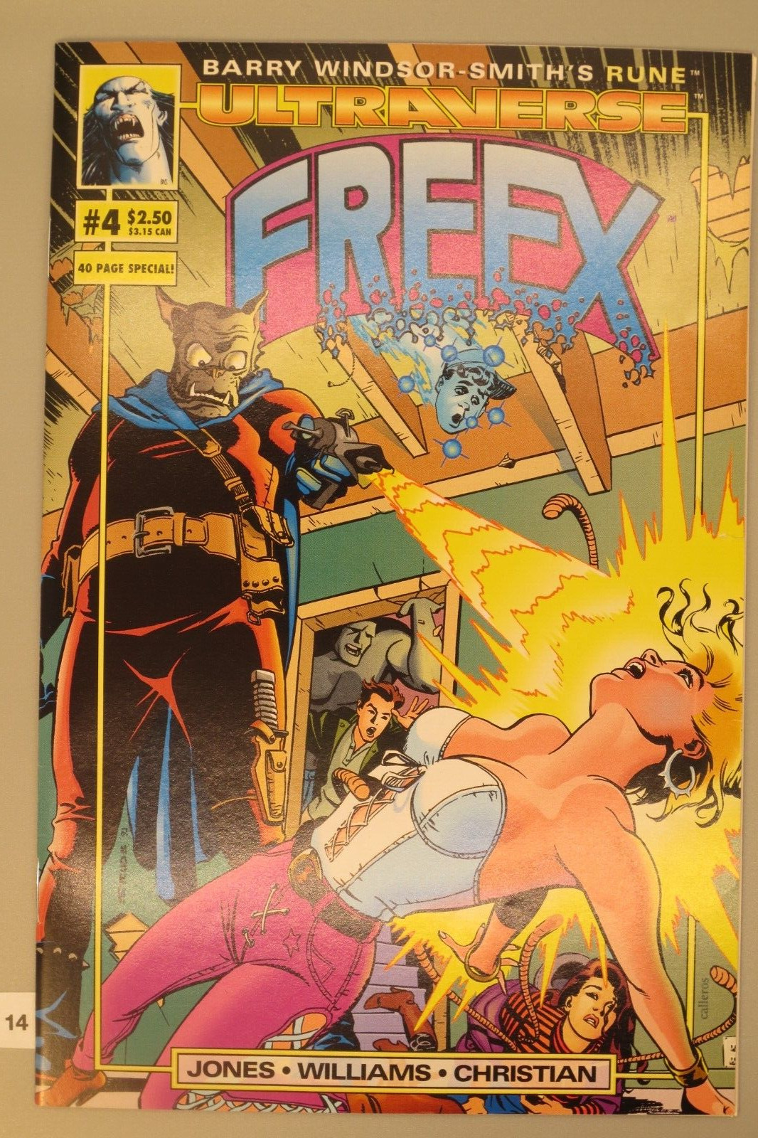 Freex #4 -Malibu Comics-Ultraverse-Reader