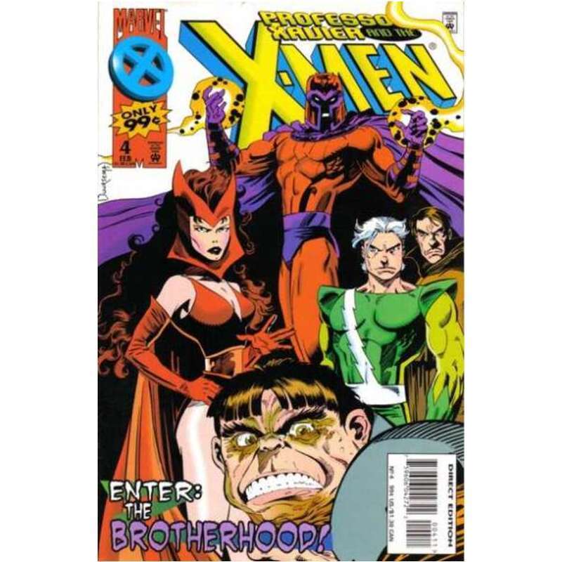Professor Xavier and the X-Men #4 Marvel comics Fine+ Full description below [t\